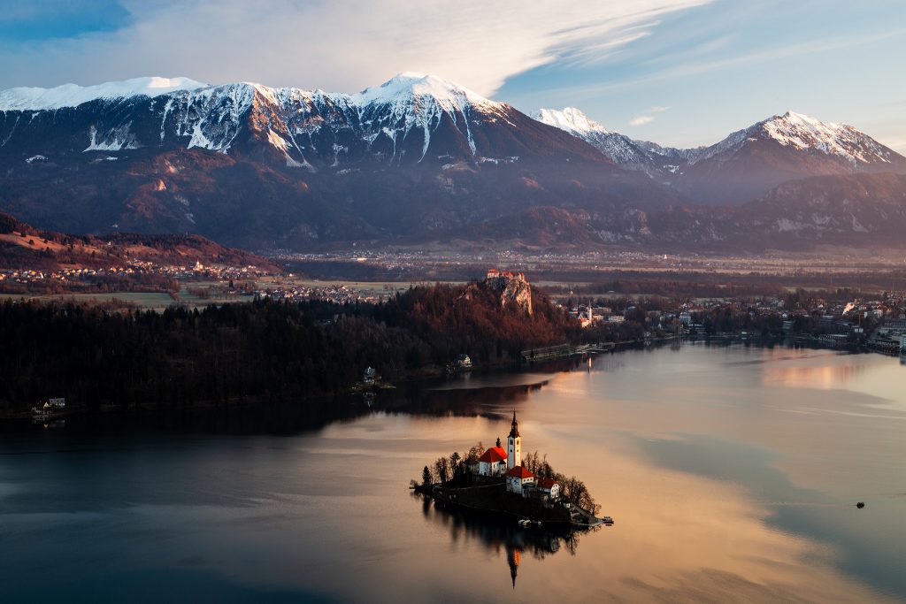Lake Bled from Mala Osojnica