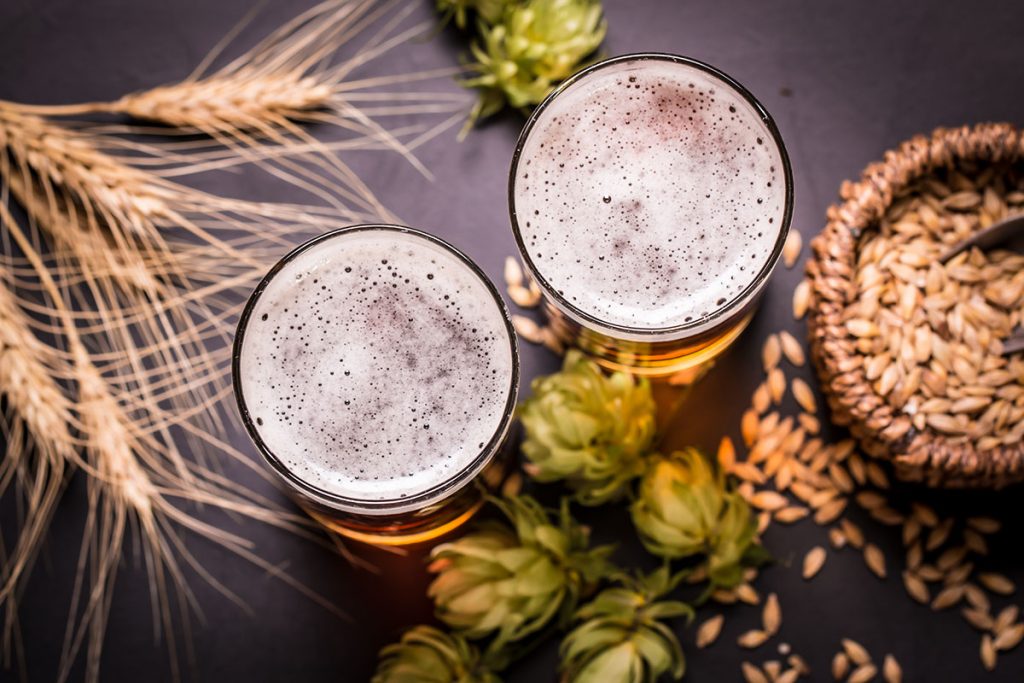 Craft beers in Slovenia.