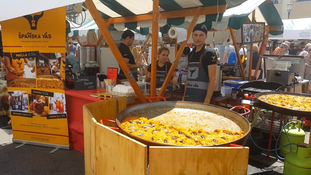 Ljubljana Open Kitchen, Slovenia.