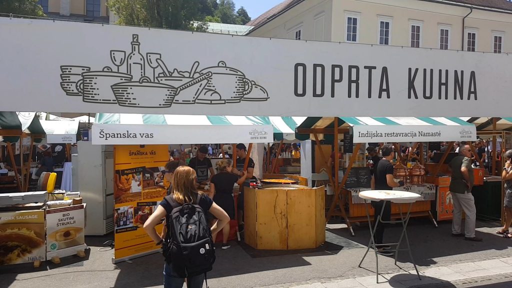 Ljubljana Open Kitchen, Slovenia.