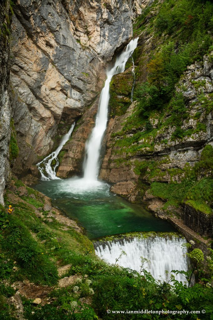 Savica waterfall, Triglav National Park, Bohinj Valley, Slovenia.