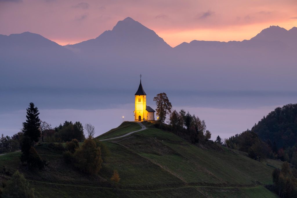 Jamnik Church, Slovenia